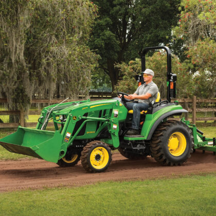 John Deere Tracteur compact - Bouchard Enviromat